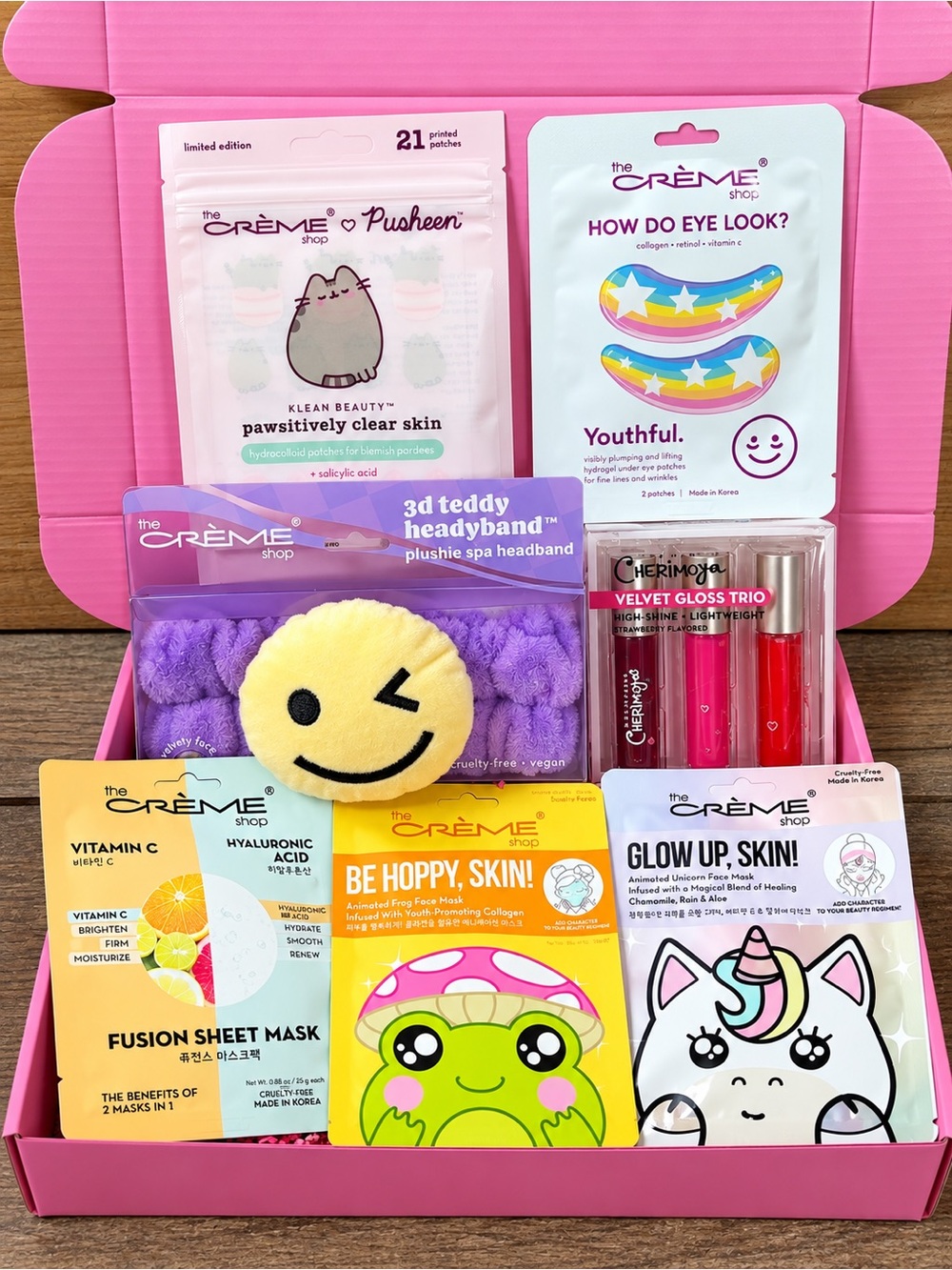 The Crème Shop & Cherimoya Self-Care Beauty Gift Box